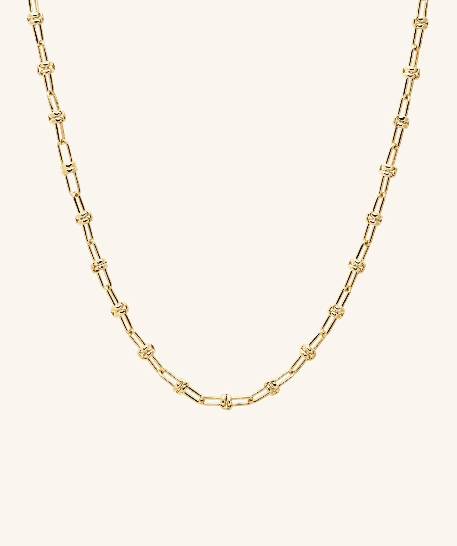 Base Chain Convertible Necklace Gold Vermeil | Womens Chain Necklaces