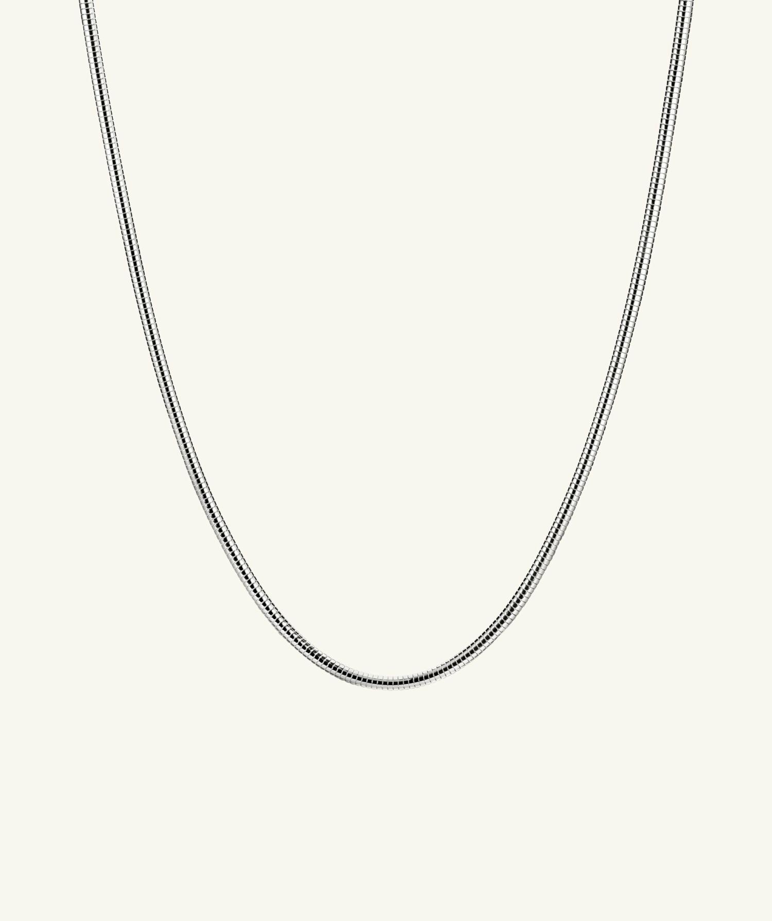 Boa Chain Necklace Sterling Silver | Womens Chain Necklaces