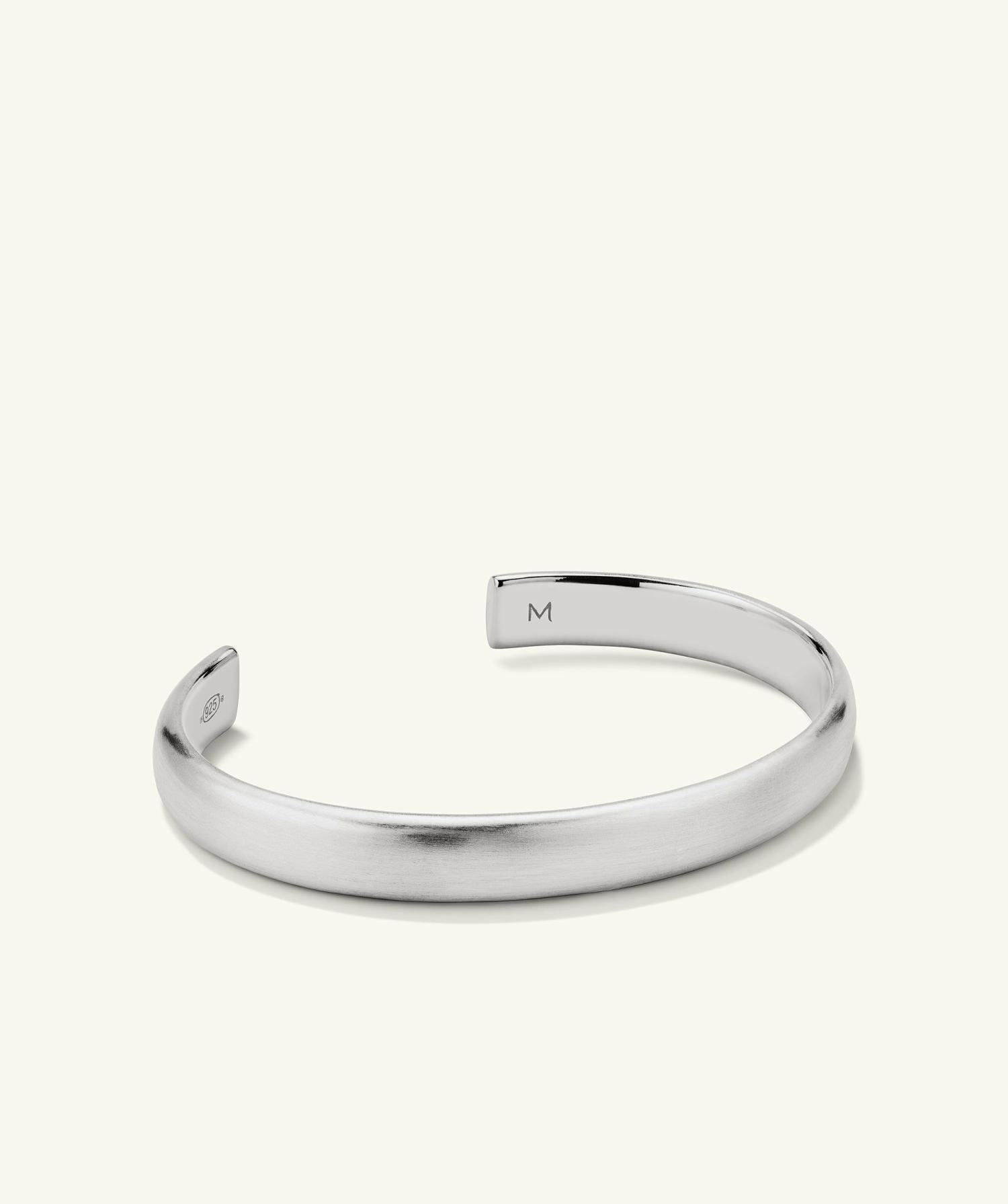 Bold Cuff Brushed Sterling Silver | Womens Cuffs & Bangle Bracelets