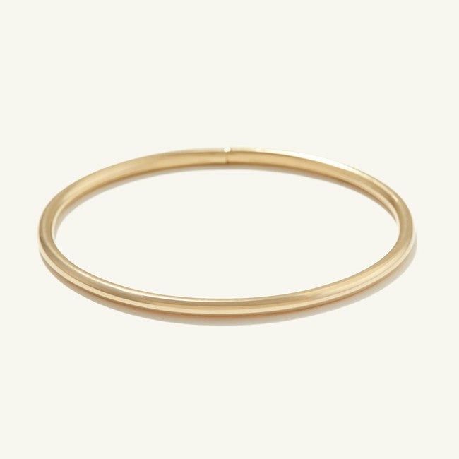 Bold Flexi Bangle 14k Yellow Gold | Womens Cuffs & Bangle Bracelets