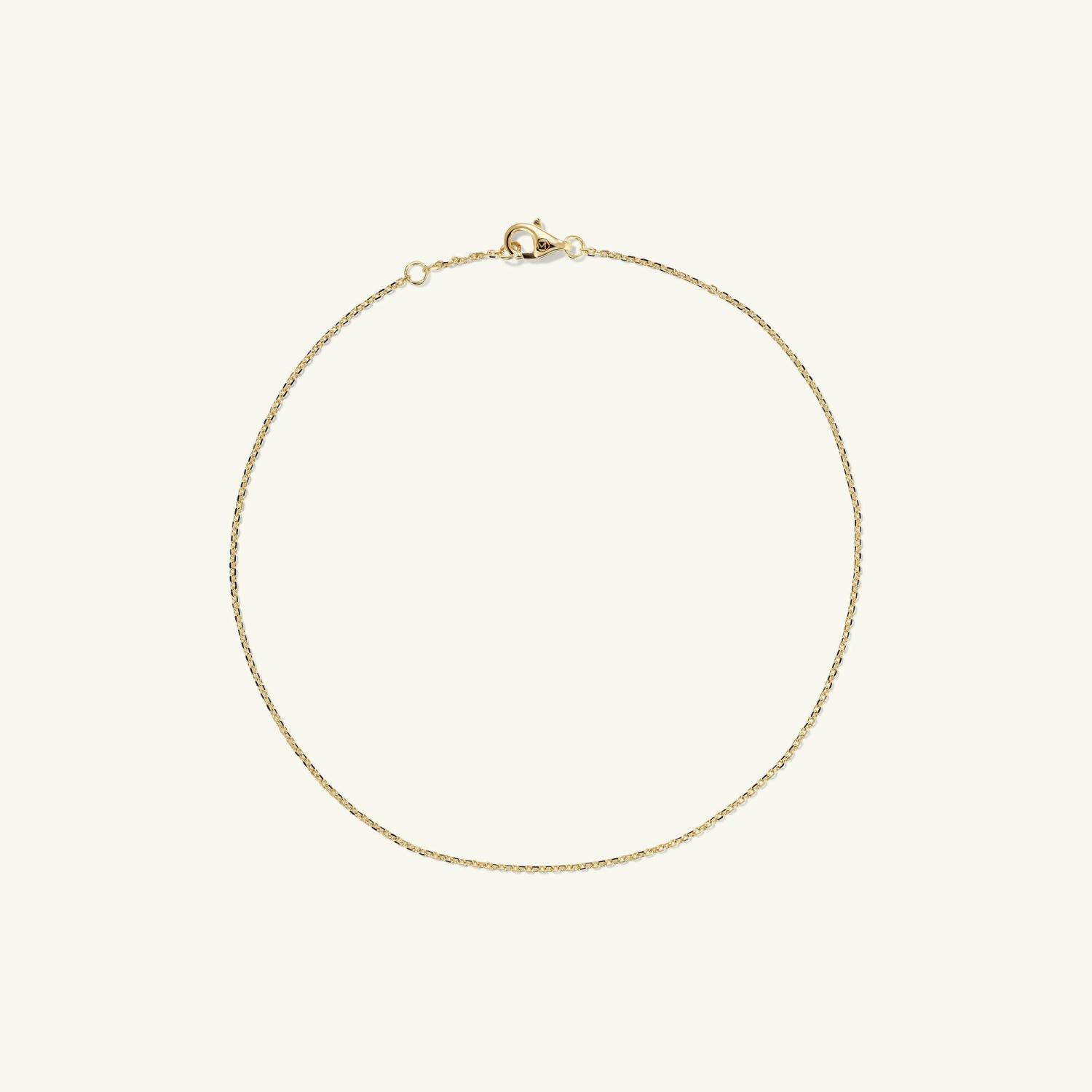 Chain Anklet 14k Yellow Gold | Womens Anklets