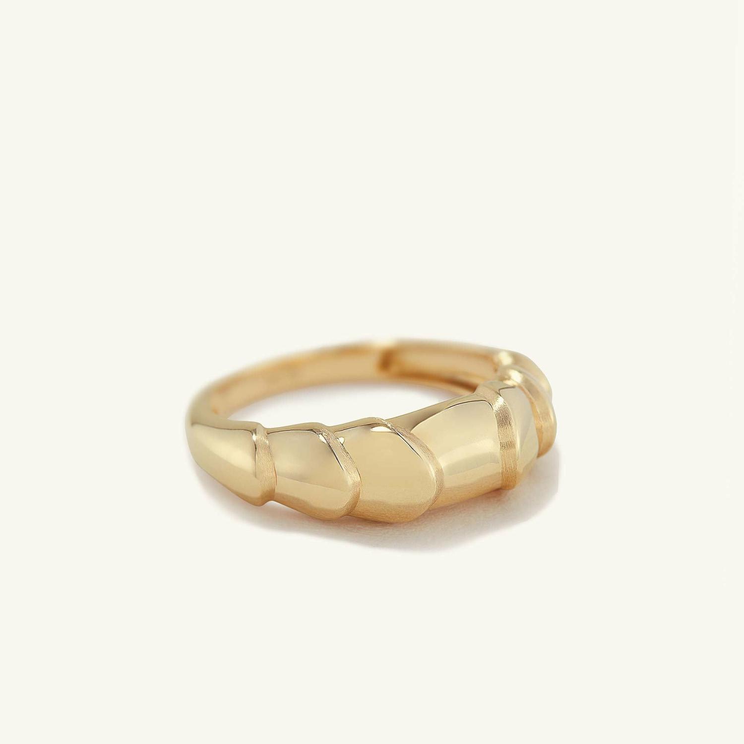 NYC Dôme Ring 14k Yellow Gold | Womens Statement Rings