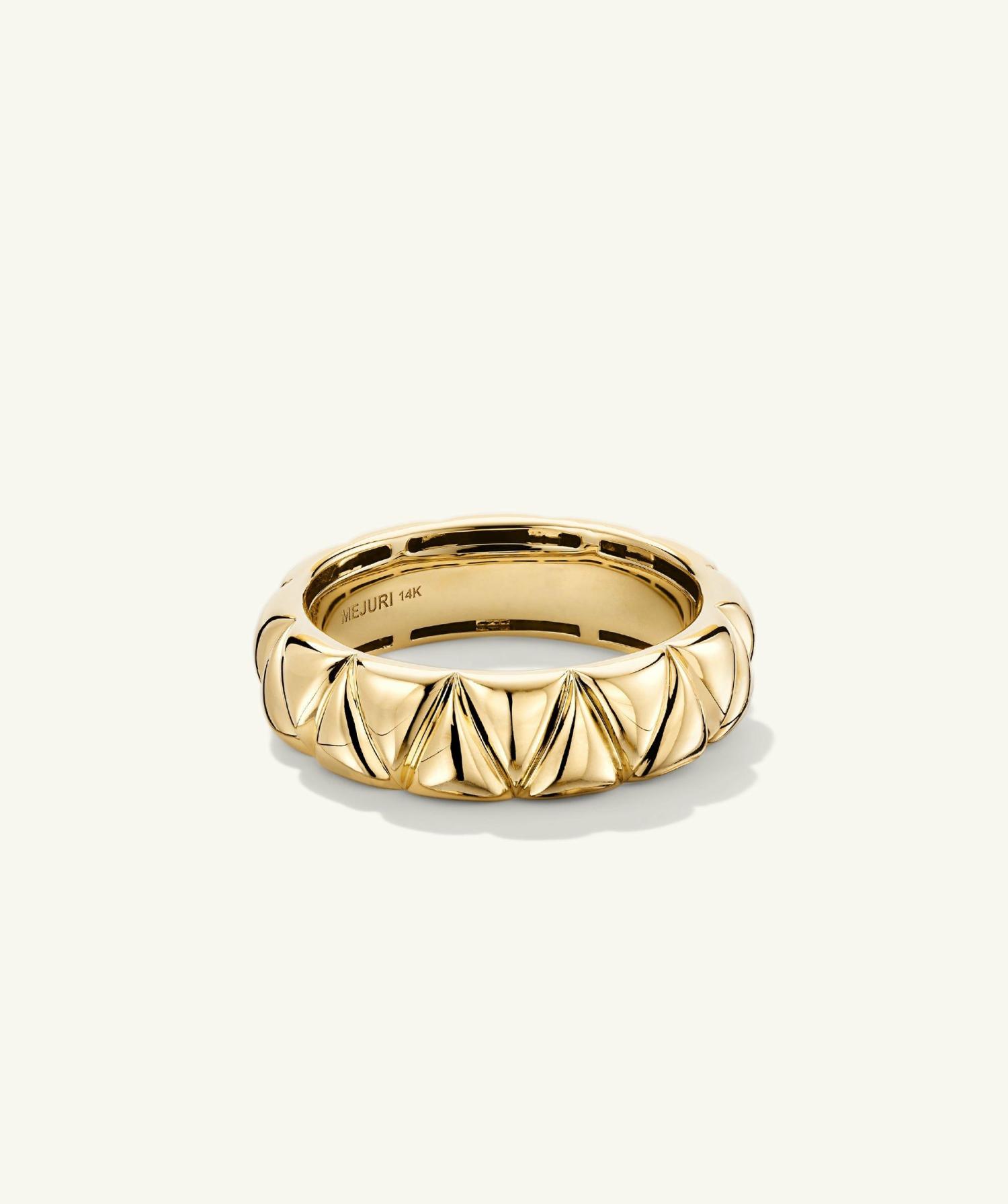 Patra Ring 14k Yellow Gold | Womens Statement Rings