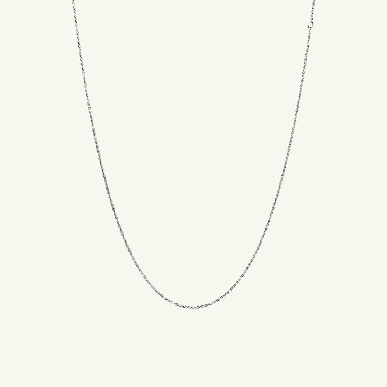 Rope Chain Necklace Sterling Silver | Womens Chain Necklaces